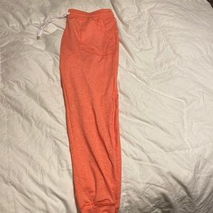 New zyia tangerine cozy joggers xl